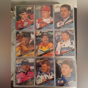 1994 Wheels High Gear NASCAR Duplicate Card Lot – 100+ Cards